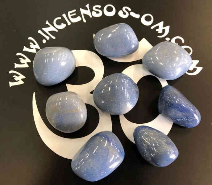 Rodado Cuarzo Azul 4 Cm Aprox